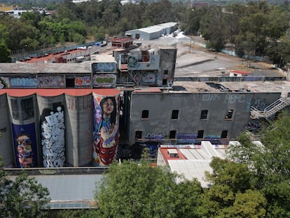 El espacio de Exfabricamx, en Tacuba (Ciudad de México), el 17 de marzo de 2023.