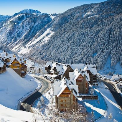 Estación de esquí de Baqueira Beret, en el Valle de Arán (Pirineos catalanes).