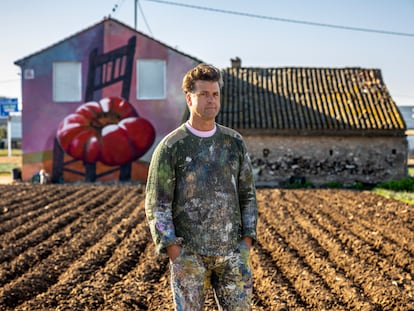 Patricio Forrester, en la huerta de Alboraia (Valencia).