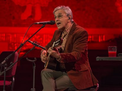 Caertano Veloso, en el Palau de la M&uacute;sica el viernes.