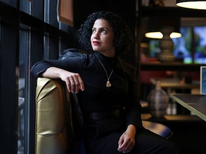 La cantante Emel Mathlouthi en Madrid, el pasado 7 de abril.