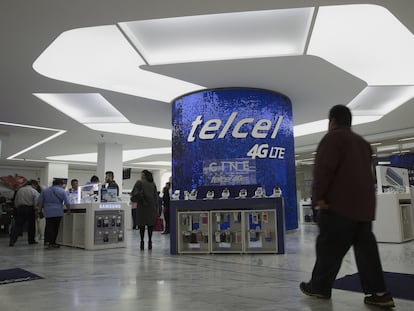 Una sucursal de Telcel, en una imagen de archivo.