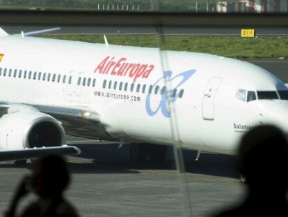 Imagen de un avi&oacute;n de Air Europa.