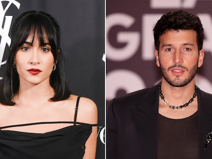 Los cantantes Aitana Ocaña y Sebastián Yatra.