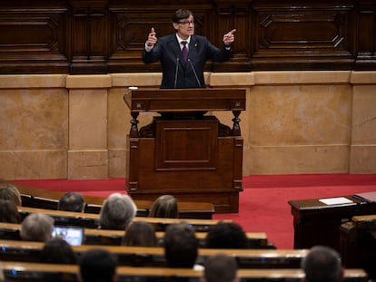 El presidente catalán, Salvador Illa, afronta su primer debate de política general como presidente de la Generalitat de Catalunya.