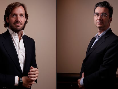 Rosauro Varo (a la izquierda) y Javier Santiso, nuevos consejeros de PRISA.