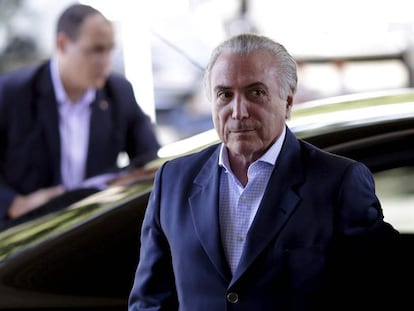 El vicepresidente de Brasil, Michel Temer. 