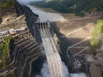 Central Hidroituango, en Ituango, Antioquia, el 8 de junio de 2019.