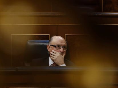 Crist&oacute;bal Montoro en el Congreso