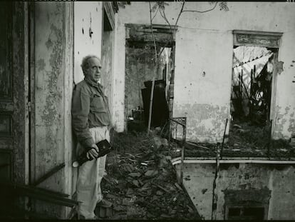 Robert Frank, en Beirut en 1991.