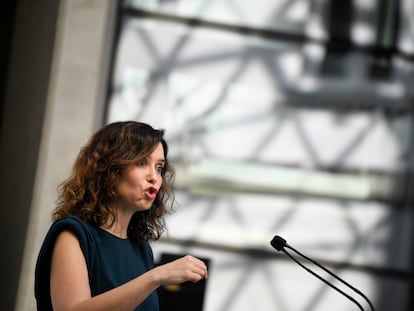 La presidenta de la Comunidad de Madrid, Isabel Díaz Ayuso.