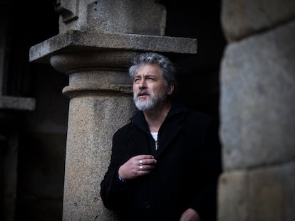 Manuel Rivas, en Santiago de Compostela en 2018.