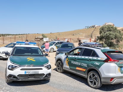 Vehículos de la Guardia Civil en una imagen de archivo.