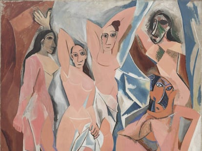 'Las señoritas de Aviñón' (1907), de Pablo Picasso.