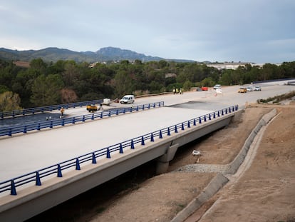 Un tramo de la B40 a su paso por Viladecavalls.