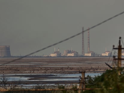 La central nuclear de Zaporiyia, el 27 de junio.