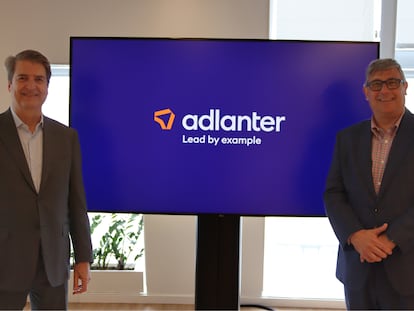 Alejandro Martínez, presidente de Adlanter, y José Luis Rivas, director general.