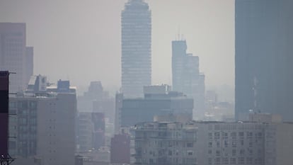 Imagen de archivo de la contingencia ambiental del 21 de mayo 2024.