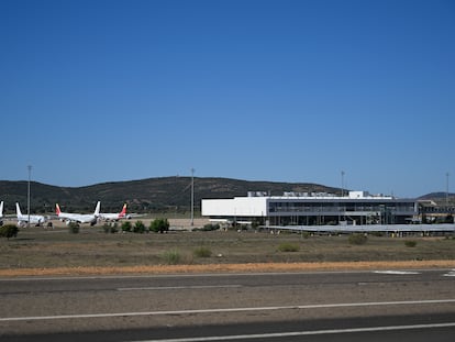 Vista del aeropuerto de Ciudad Real, en una imagen de 2023.