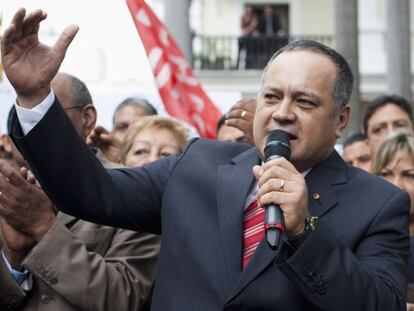 El nuevo presidente del Parlamento venezolano, Diosdado Cabello