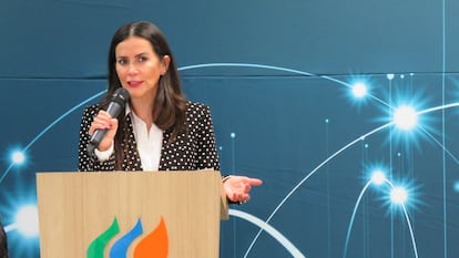 Katya Somohano, CEO de Iberdrola México en la inauguración de la cuarta edición del Digital Summit 2024.