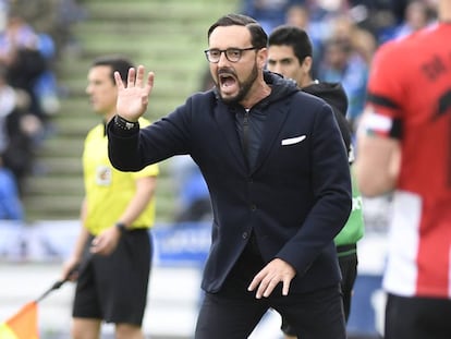 Bordalás, entrenador del Getafe.