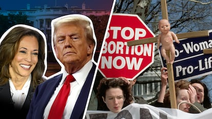 Vídeo | Demócratas ‘versus’ republicanos: qué defienden Harris y Trump sobre el aborto