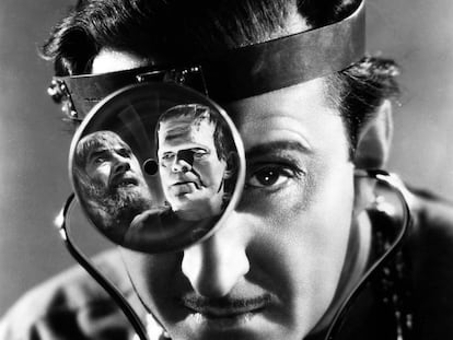 Basil Rathbone en 'La sombra de Frankenstein', de Rowland V. Lee.