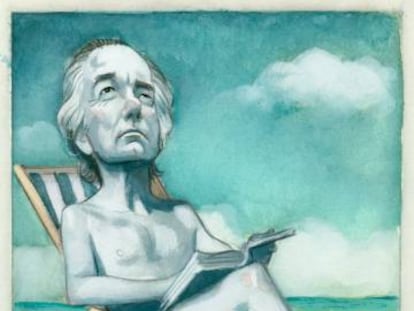 Thomas Bernhard en ilustraci&oacute;n de Fernando Vicente.