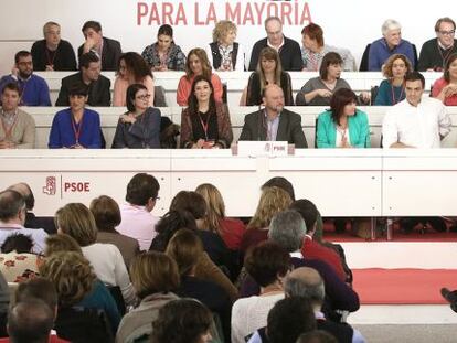 Reuni&oacute;n del Comit&eacute; Federal del PSOE. 