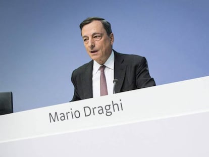 El presidente del Banco Central Europeo (BCE), Mario Draghi