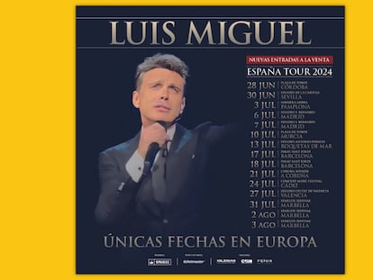 EL PAÍS te invita al concierto de Luis Miguel