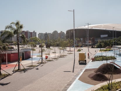 El  parque municipal y el museo olímpico, en Río de Janeiro, en 2024.