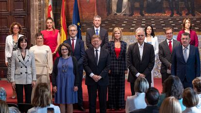 Toma de posesión de los nuevos consejeros en el Palau de la Generalitat