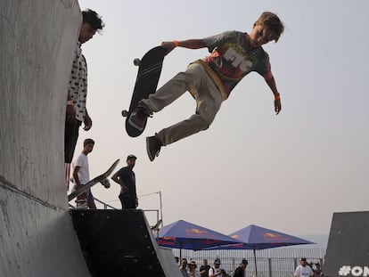 Imagen de la decimosexta edición del festival de deportes de acción y cultura urbana O Marisquiño.