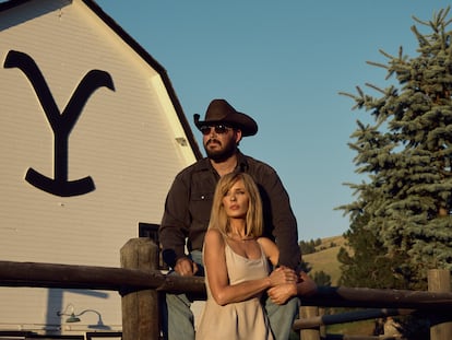 Cole Hauser y Kelly Reilly, en los nuevos capítulos de 'Yellowstone'.