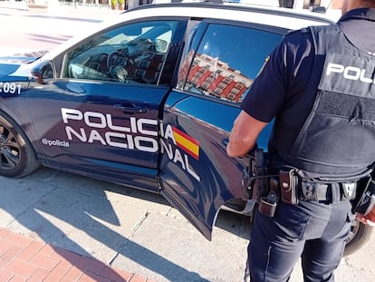 Imagen de archivo de un agente de la Policía Nacional.