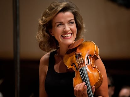 La violinista Anne-Sophie Mutter torna al Palau de la Música.