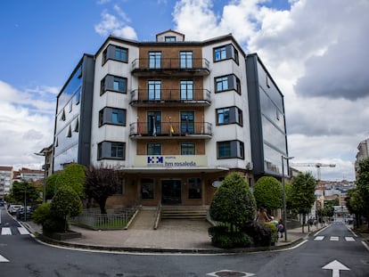 Fachada del Hospital HM Rosaleda en Santiago de Compostela.