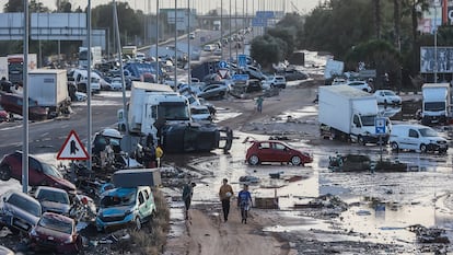 Efectos de la DANA en el municipio de Alfafar, a 30 de octubre de 2024, en Valencia, Comunidad Valenciana (España).