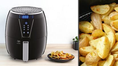 Esta air fryer de AVERA tiene una gran capacidad y es ideal para un estilo de vida saludable.