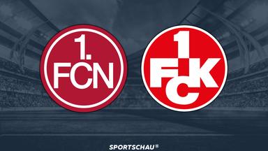 Logo 1. FC Nürnberg gegen 1. FC Kaiserslautern