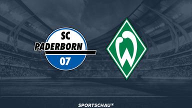 Logo SC Paderborn 07 gegen Werder Bremen