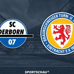 Logo SC Paderborn 07 gegen Eintracht Braunschweig