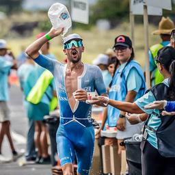 Patrick Lange während der Ironman-WM auf Hawaii