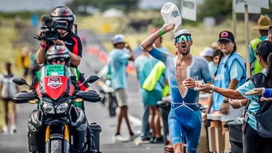 Patrick Lange während der Ironman-WM auf Hawaii