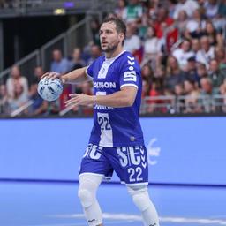 Kentin Mahe vom VfL Gummersbach in Aktion