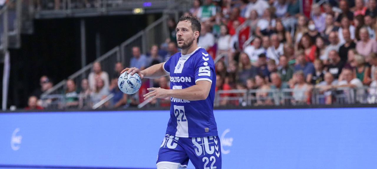 Kentin Mahe vom VfL Gummersbach in Aktion