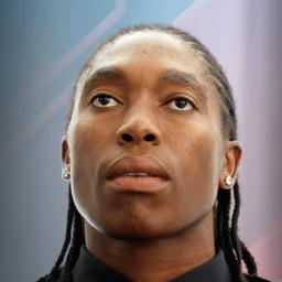 Die Leichtathletin Caster Semenya