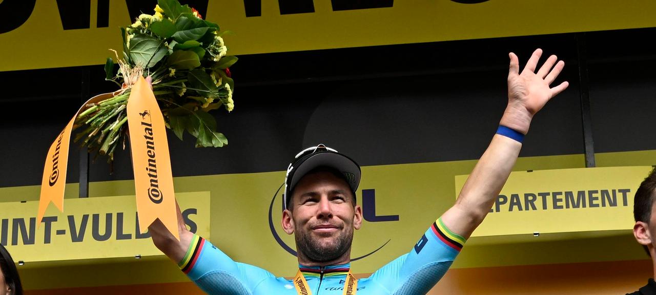 Mark Cavendish feiert seinen 353. Etappensieg bei der Tour de France